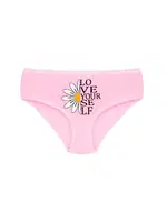 Kiz Çocuk Renkli Külot Likralı Papatya Baskili  ÖTS 8277 - 6 ADET farklı açı